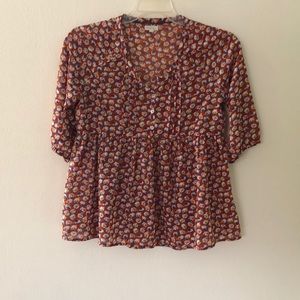 Floral Print Tunic